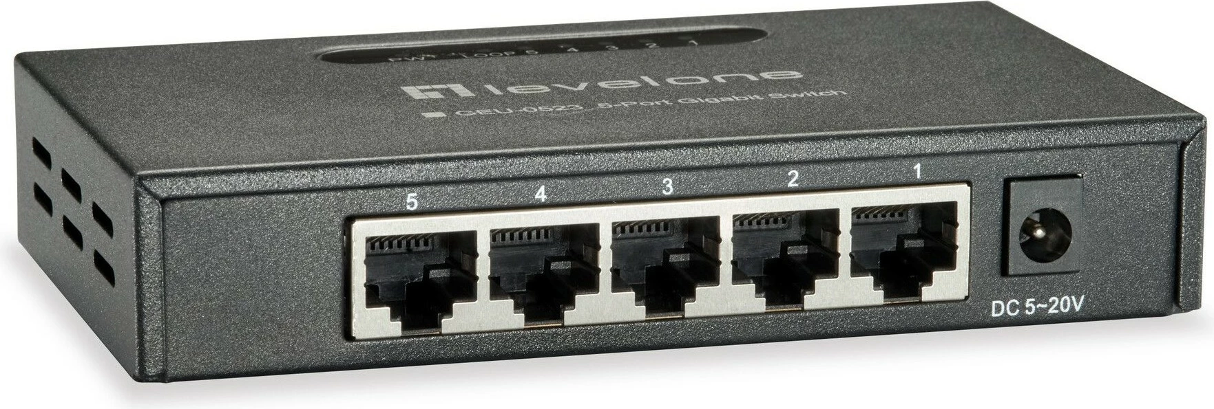 Switch LevelOne GEU-0523, Gigabit Ethernet, i zi