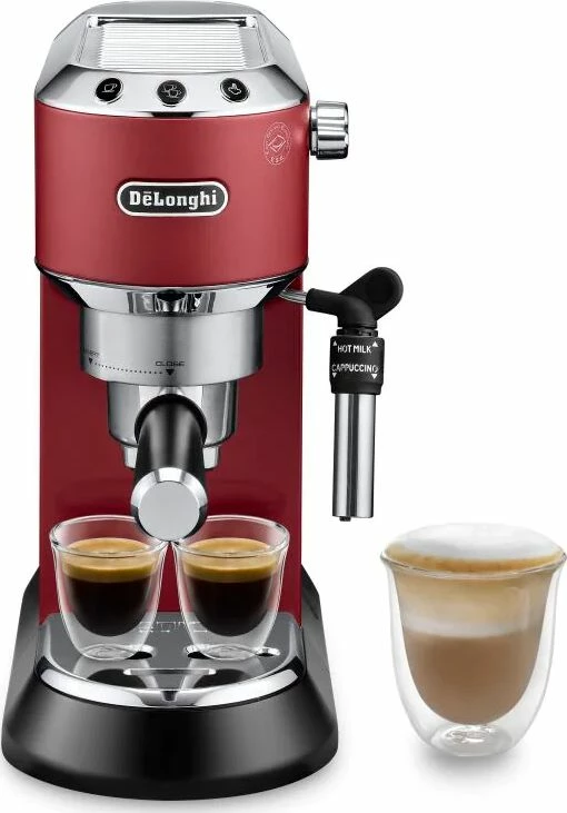 Makinë espresso DeLonghi Dedica EC 685.R 1350W 15 bar 1.1L e kuqe