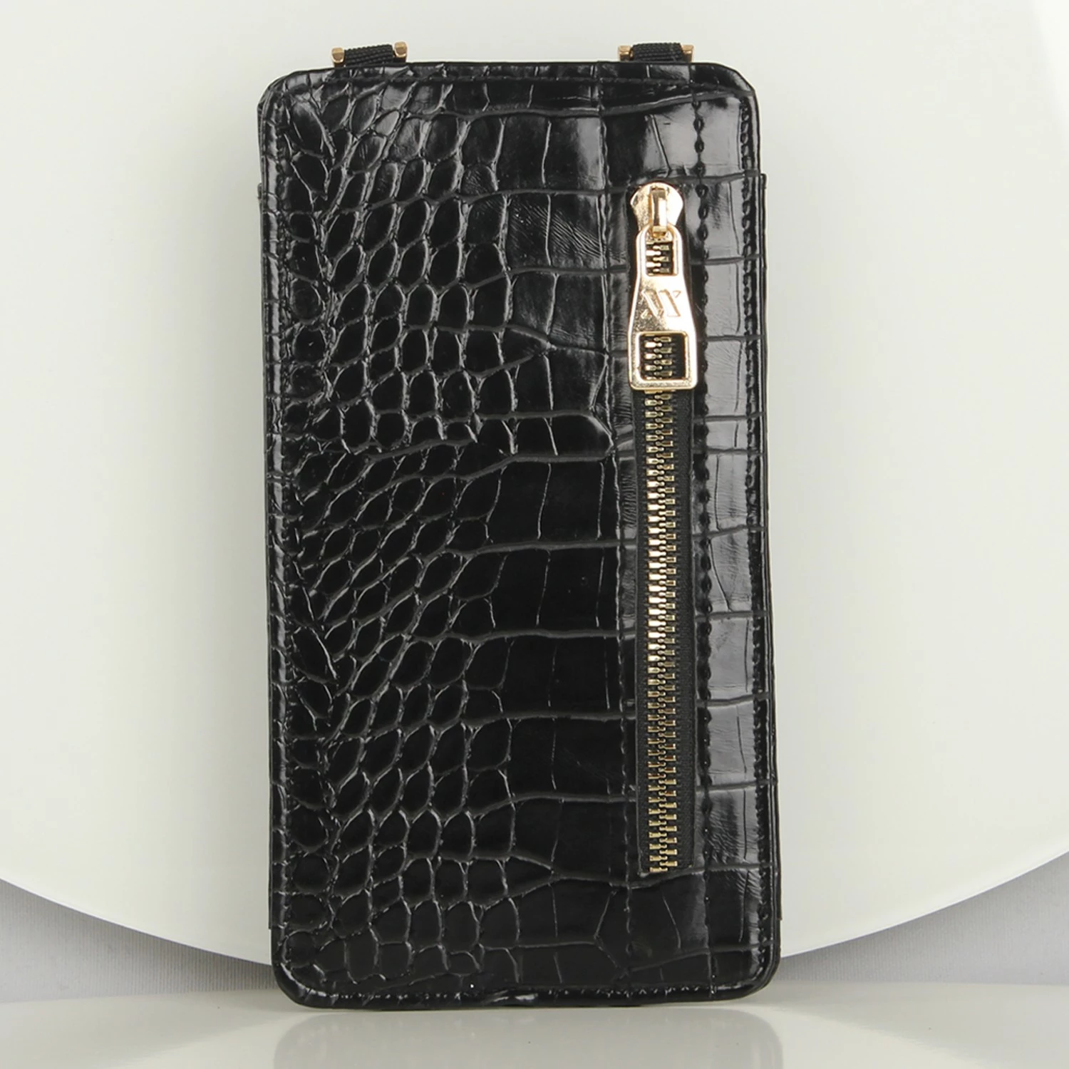 Portofol me çantë për telefon, ngjyrë e zezë, Zoozie Bags, 1166