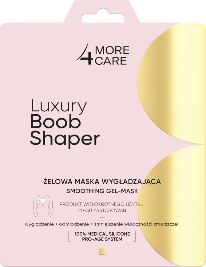 Maskë xheli për gjoks More4Care Luxury Boob Shaper për femra, 1 copë