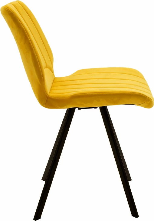 Karrige Sabia kadife e verdhë-këmbë e zezë