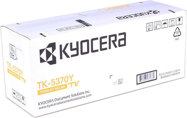 Toner Kyocera TK-5370, kapacitet 5,000 faqe, origjinal, i verdhë