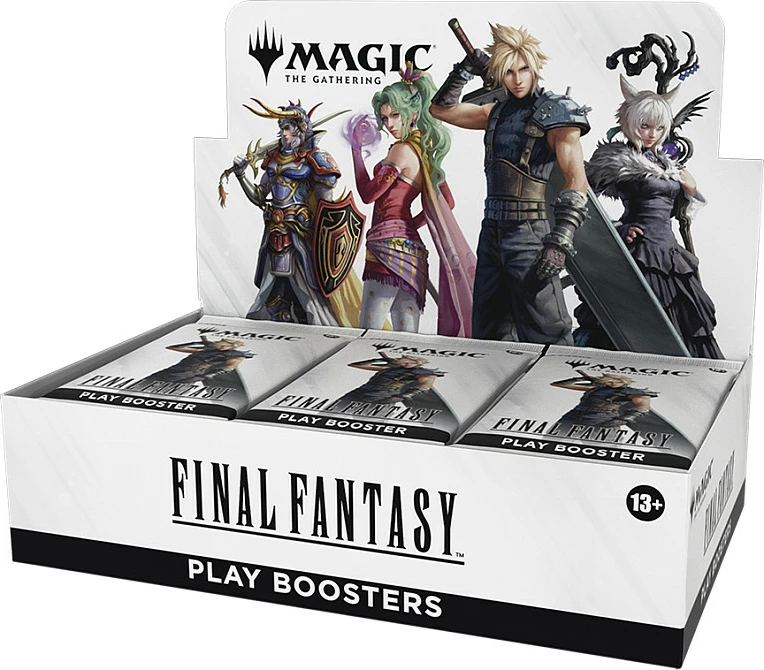 Lojë me letra CLD Merch Magic: The Gathering Final Fantasy, Play Booster Display 30 booster-a, 13+, multikolor