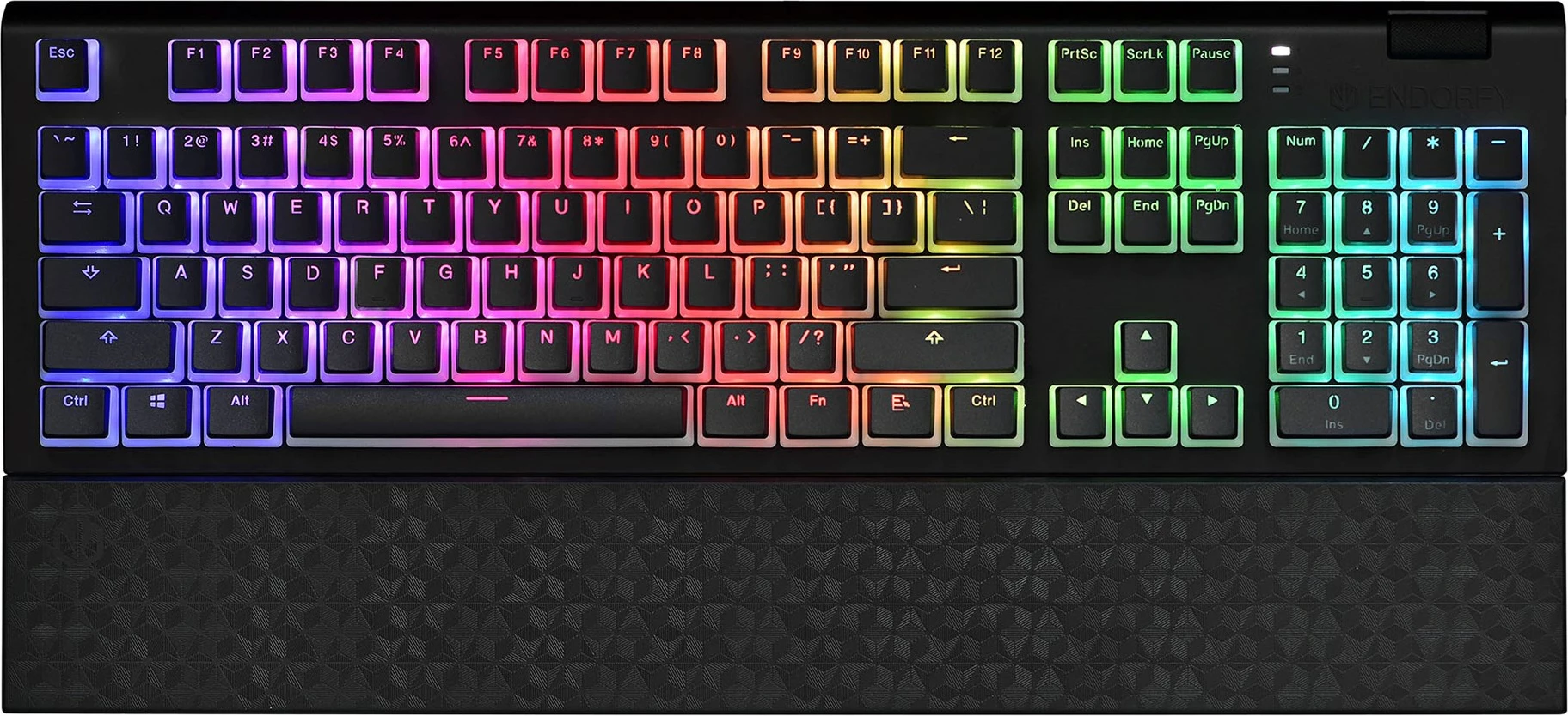 Tastierë për gaming Endorfy Omnis Pud Kailh RD RGB, e zezë
