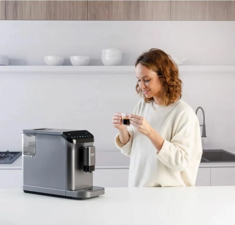 makinë espresso taurus Accento Latte, e bardhë