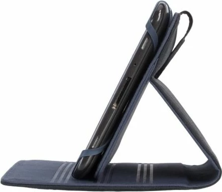 Mbështjellës për tablet RIVACASE 3312, universal 7", funksion stand, poliuretan/mikrofibër, i zi