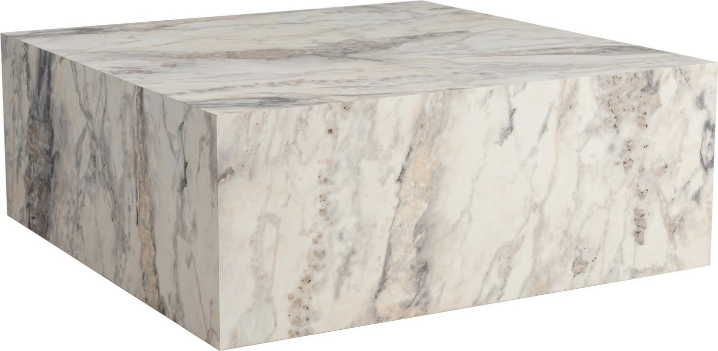 Tavolinë kafeje Nordure, Prizma, ngjyrë Freesia Marble