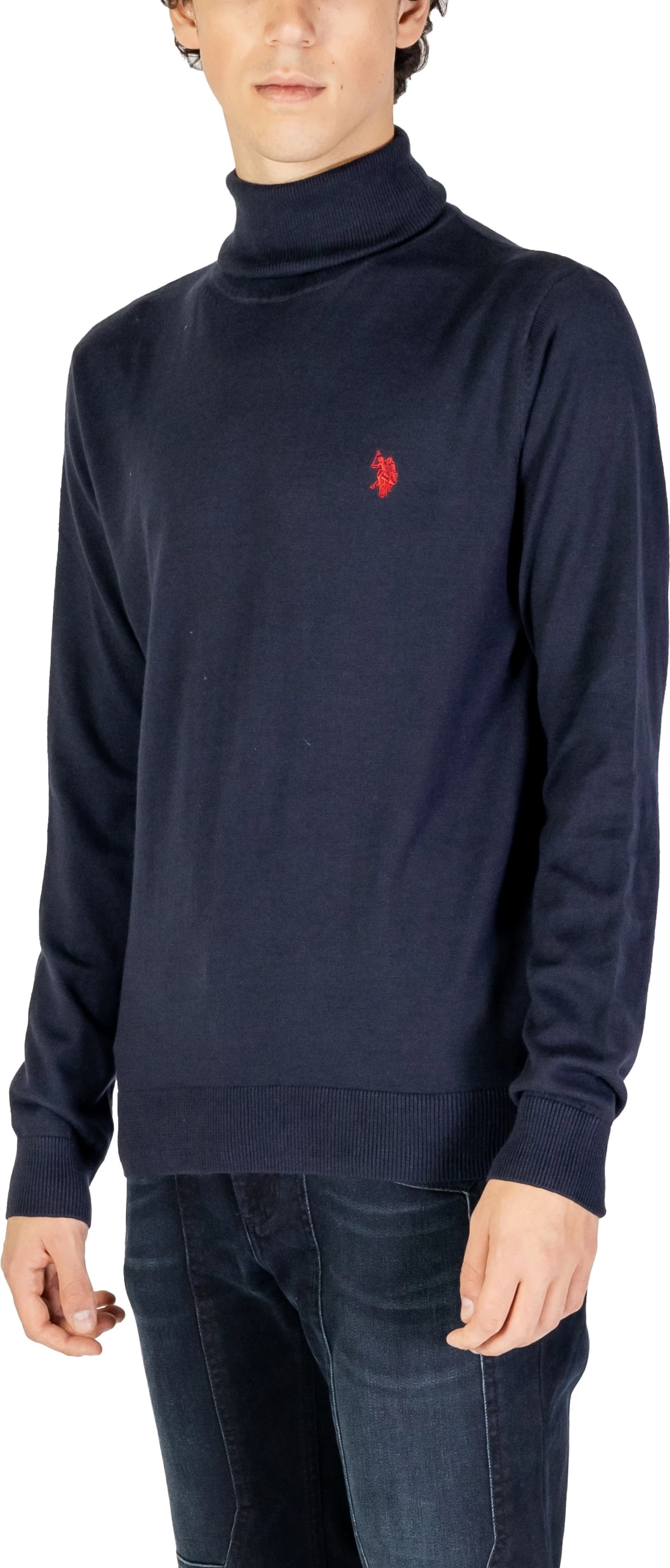 Xhemper me jakë të lartë për meshkuj U.S. Polo Assn. US40 173008, i kaltër [Madhësia: L]