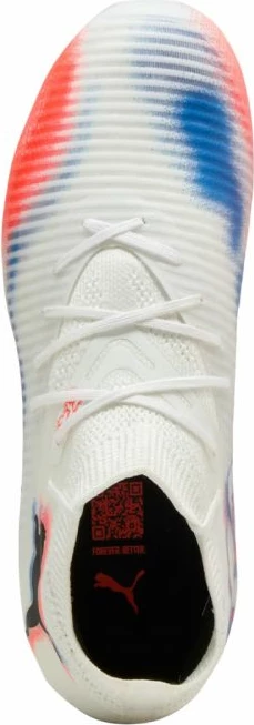 Atlete futbolli për fëmijë Puma, të bardha