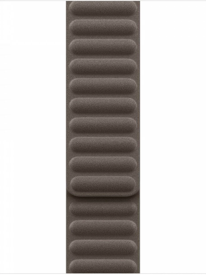 Rrip magnetik Apple për Apple Watch, MXWP3ZM/A, FineWoven, M/L, kafe-gri