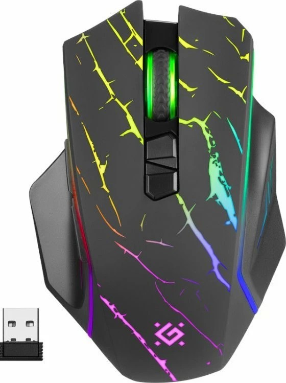 Maus Defender URAN GM-503 (52503) 3200 DPI wireless 2.4GHz RGB, i zi