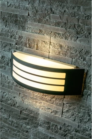 Ndriçues muri i jashtëm GTV ASTRIT 1xE27 230V IP54 antracit