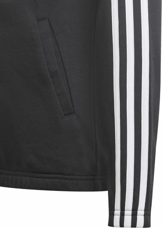 Duks me kapuç për vajza adidas, i zi [Madhësia: 170 cm]