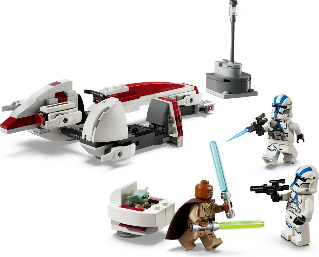 Set LEGO Star Wars 75378 BARC Speeder Escape