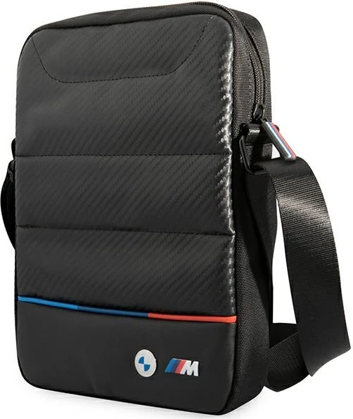 Torba BMW BMTB10COCARTCBK për tablet 10", Carbon Tricolor, e zezë