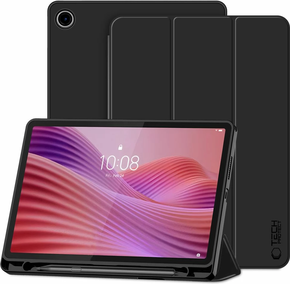 Mbështjellës Tech-Protect SmartCase Pen për Lenovo Tab 10.1 TB-311, zi