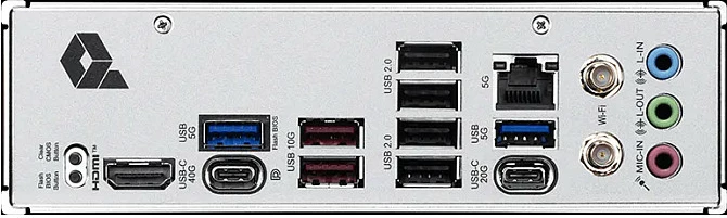 Pllakë amë MSI PRO X870E-S EVO WIFI, Socket AM5, ATX, DDR5 deri 256GB, Wi‑Fi 7, 5G LAN, argjendtë/zezë