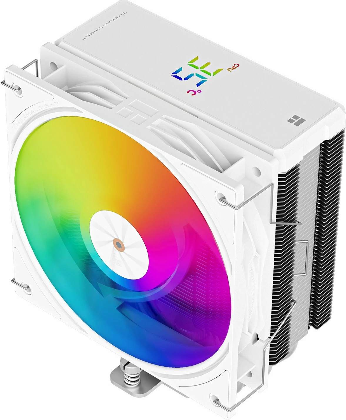 Ftohës CPU Thermalright Assassin X 120 R Digital ARGB, 120mm, LCD, 225W TDP, i bardhë