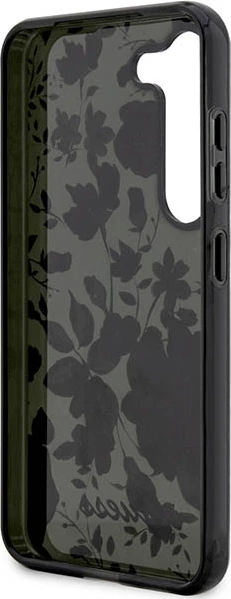 Mbështjellës Guess Flower Collection për Samsung Galaxy S23+ S916, hardcase, jeshil/kaki