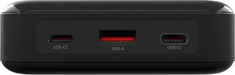 Powerbank Fixed Zen 20 Pro 20000mAh 130W me ekran LCD, e zezë