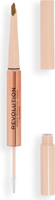 Revolution – Eyebrow pencil Fluffy Brow Filter Duo – DARK BROWN