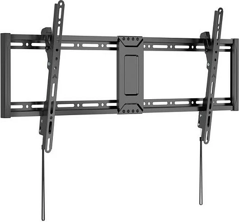 Mbajtëse muri TV EQUIP, 43-95", VESA 800x400, Tilt, Slim, 75 kg, e zezë