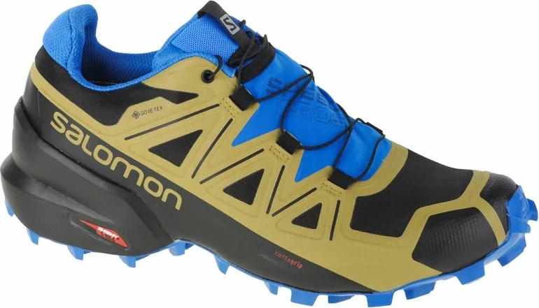 Atlete për vrapim Salomon Speedcross 5 Gtx M, blu dhe jeshile