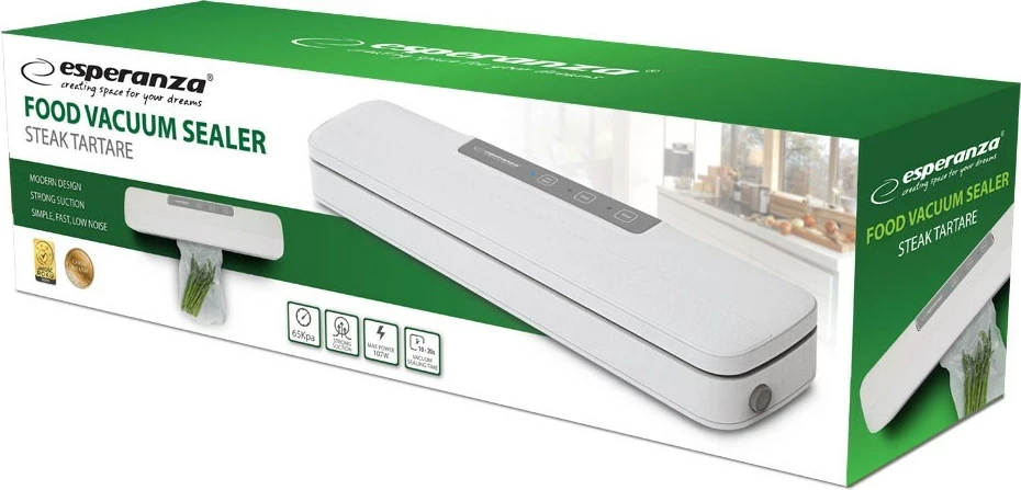 Makineri vakumi Esperanza EKV001, 300 mm, Bardhë