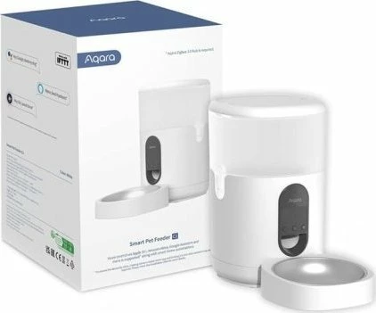 Ushqyes automatik smart për kafshë Aqara C1 PETC1-M01, 4L, Zigbee 3.0, i bardhë
