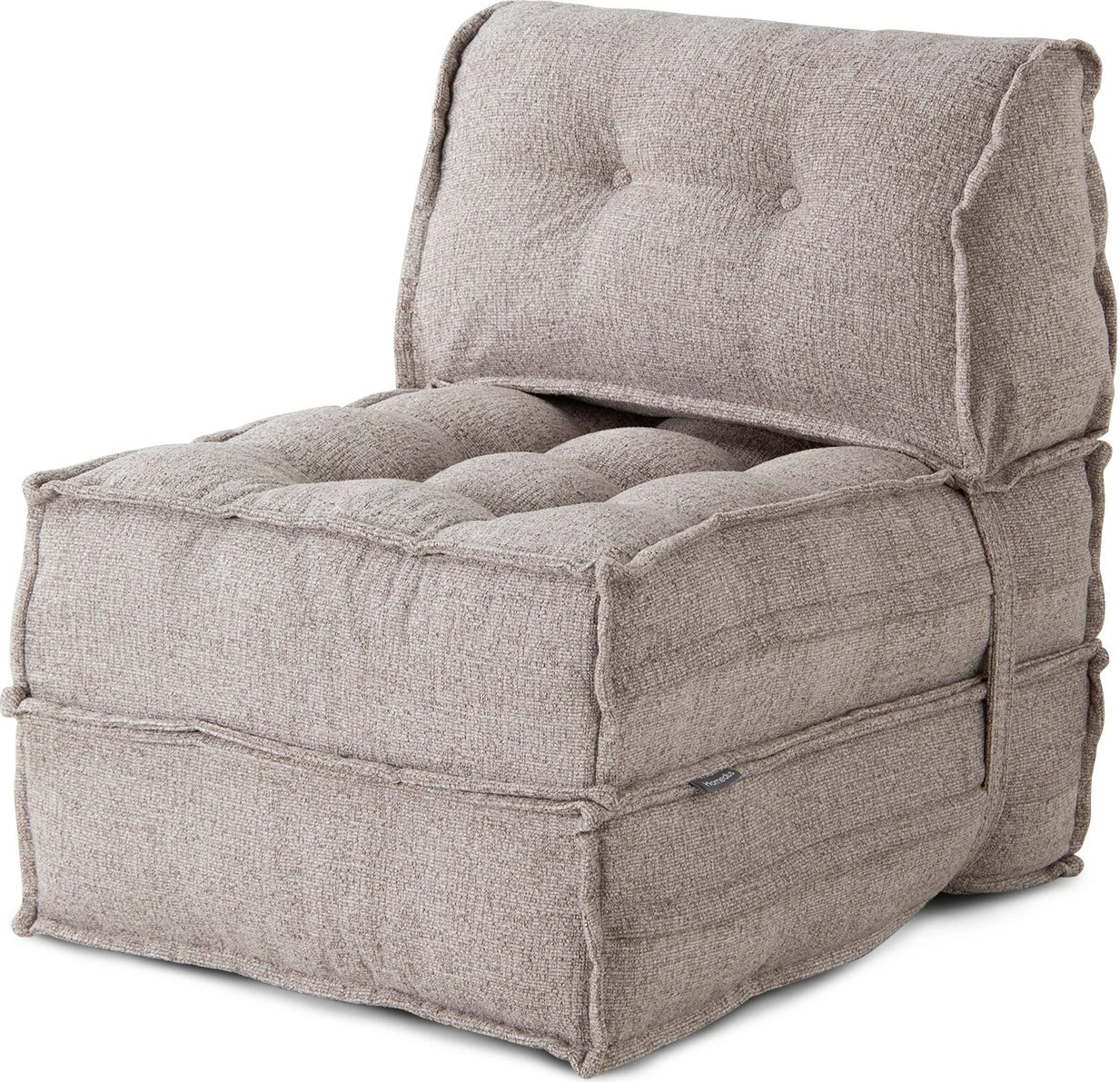 Krevat-kolltuk një vendësh Atelier del Sofa, ngjyrë mocca - kafe e çelët