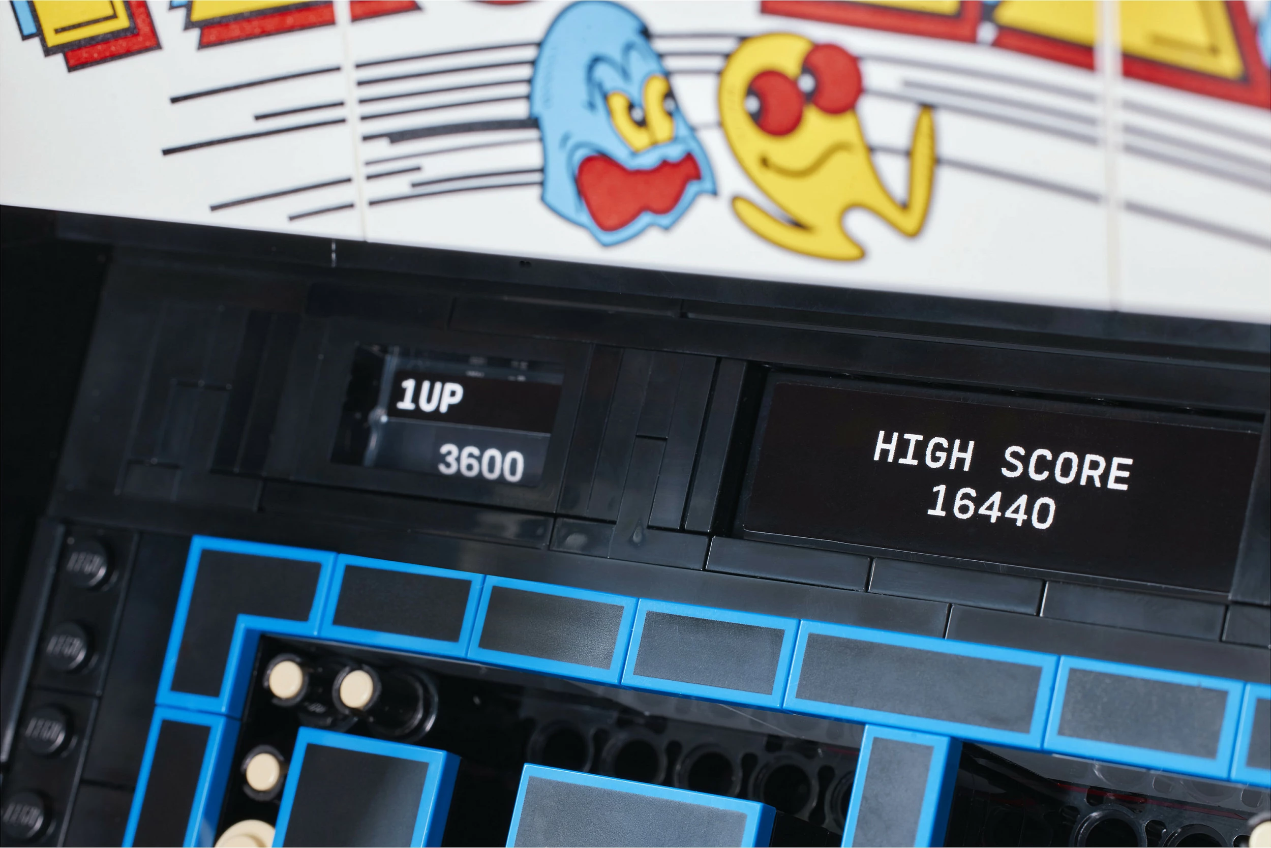 Set ndërtimi LEGO Icons PAC-MAN Arcade 10323, 2651 pjesë, multikolor