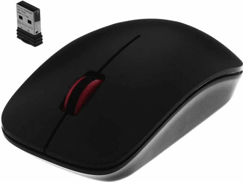 Maus Asus WT300 (90XB0450-BMU000) Wireless 1600 DPI USB, zi/kuqe