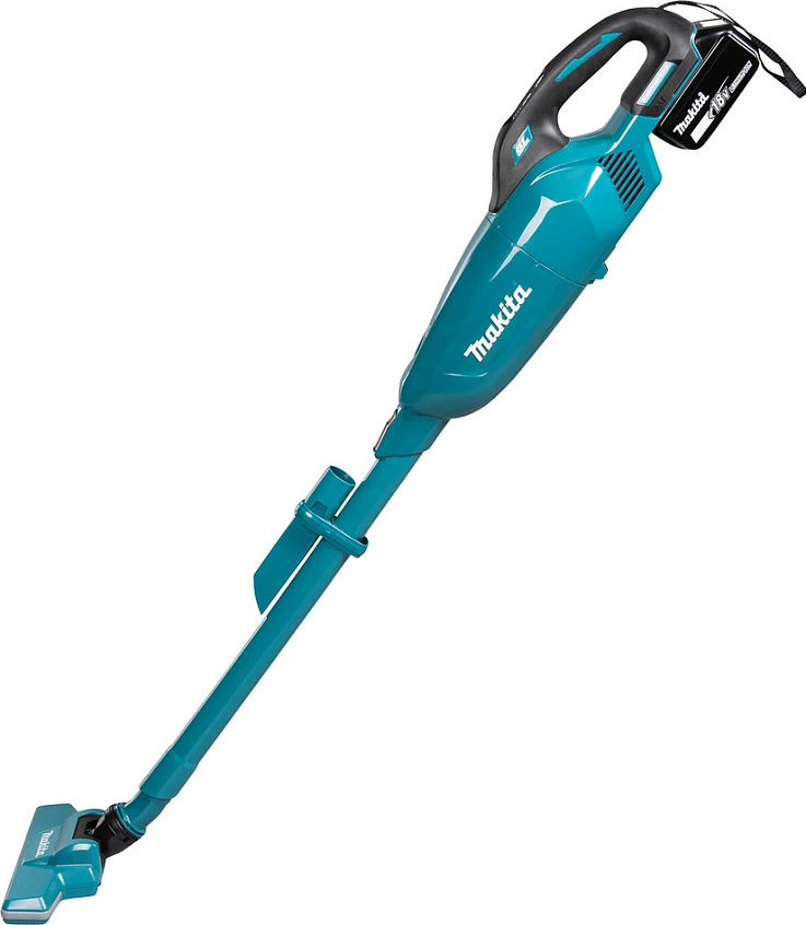 Fshesë me bateri Makita DCL284FZ, 18V Li-Ion, 18000 Pa, e zezë/turkeze