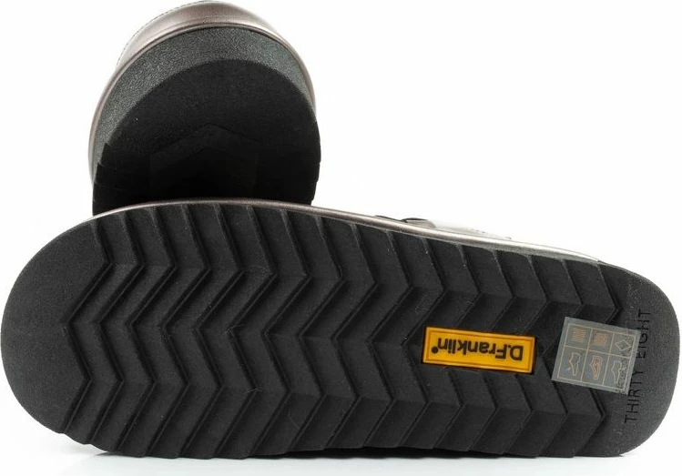 Çizme dimri për femra D.Franklin, argjendi