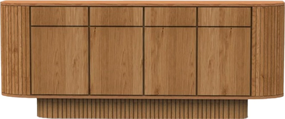 Bufe Foresta, ngjyrë natyrale, 190x42x80