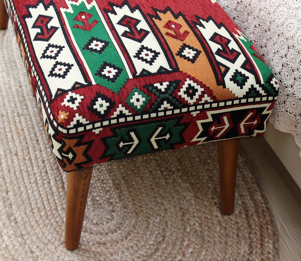 Pouf Atelier del Sofa, Vezir v2, shumëngjyrësh, 91x42x46cm
