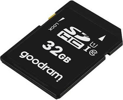 Kartë memorie Goodram, SDHC, 32GB, klasa 10 UHS, e zezë