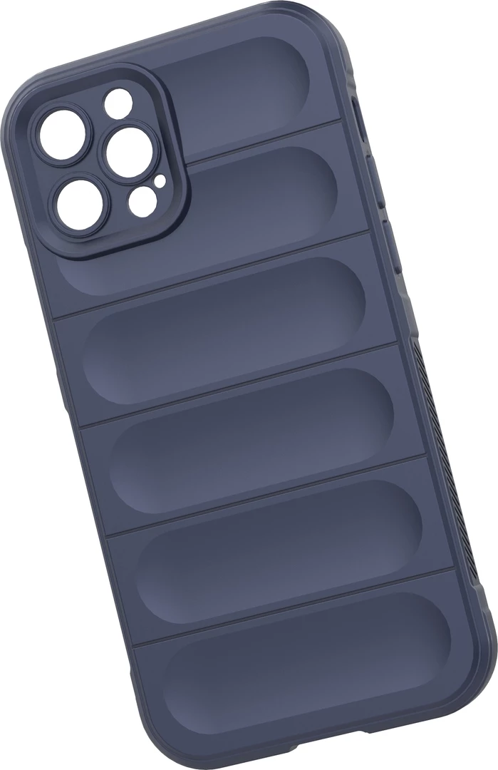 Mbështjellës Hurtel Magic Shield Case për iPhone 12 Pro, fleksibil, i blinduar, i kuq