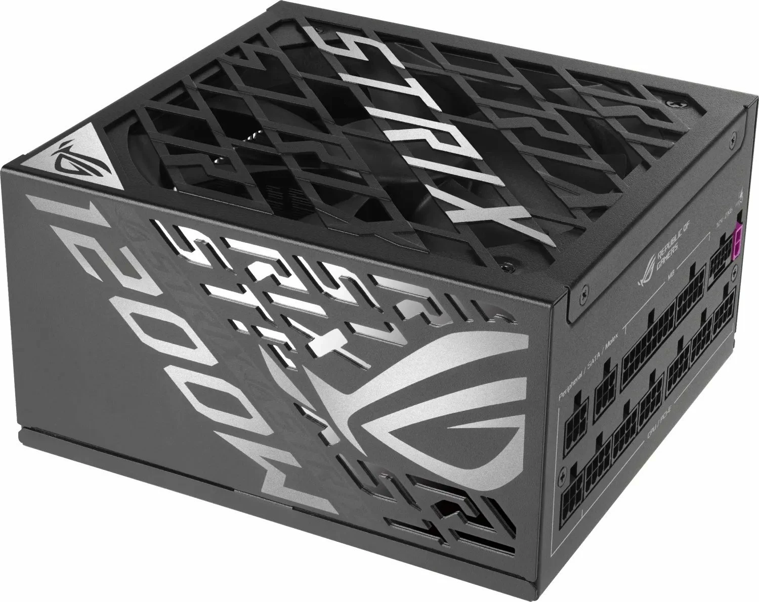 Furnizues energjie Asus ROG Strix Platinum 1200W, ATX 3.1, 80 Plus Platinum, fully modular, 90YE00W0-B0NA00, i zi