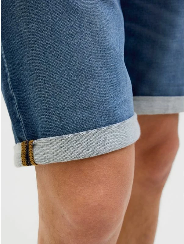 Shorce denim Jack&Jones JJIRICK JJICON IK 12269605, blue [Madhësia: L]