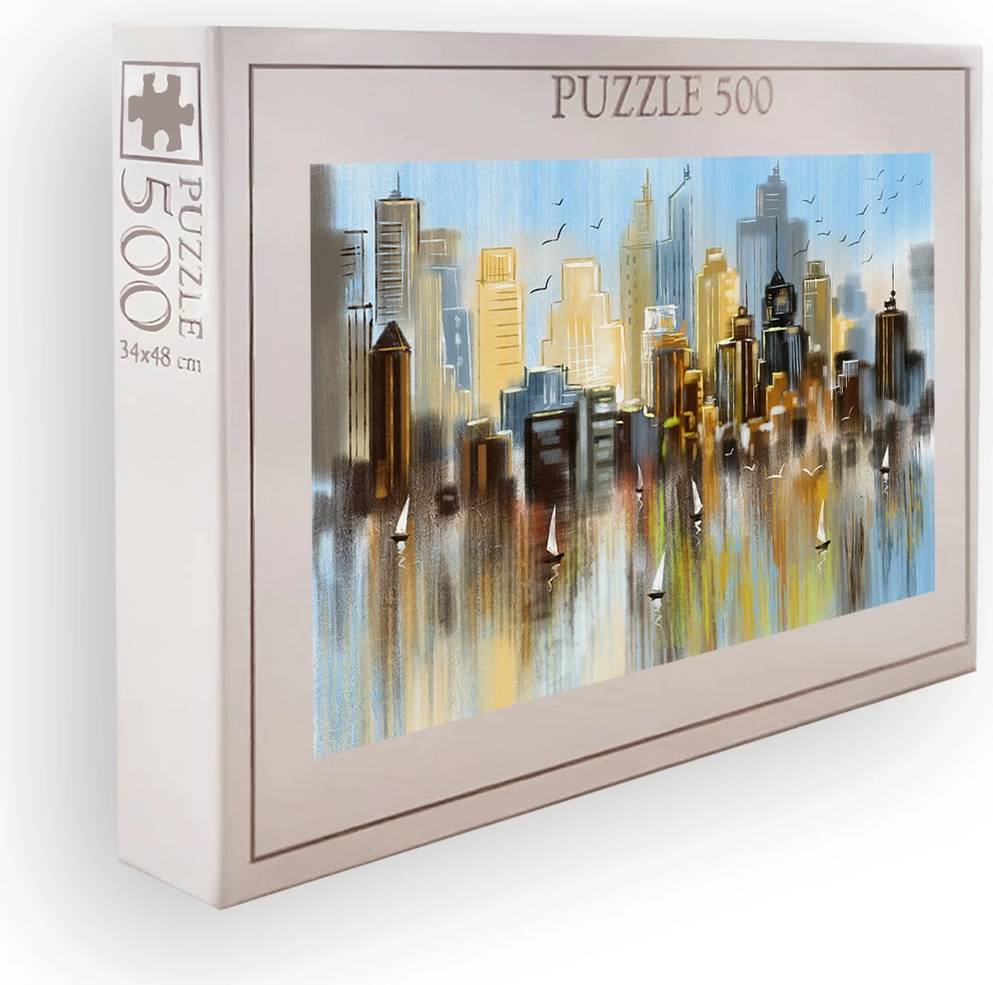Puzzle 500 copë, Evila Originals, shumëngjyrësh, PZL_0126_500