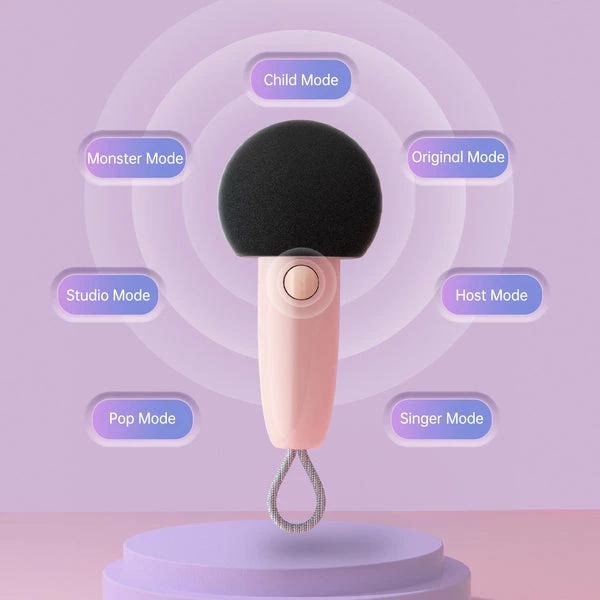 Mikrofon & Altoparalant DIVOOM Fairy-ok (Pembe)