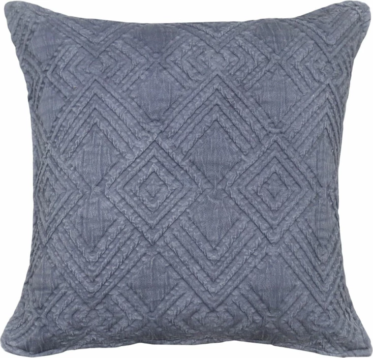 Jastëk dekorativ RIVIT A, stof, blu, 50x50cm