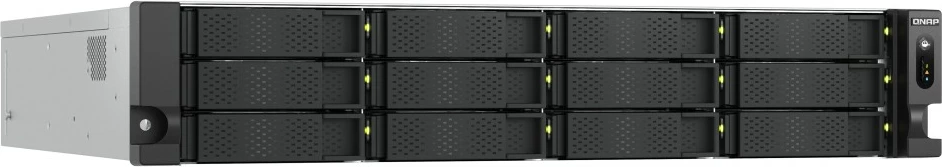 NAS QNAP TS-h1277AXU-RP-R7-32G, 2U, 12 vende, Ryzen 7 Pro 7745, 32GB DDR5, e zezë