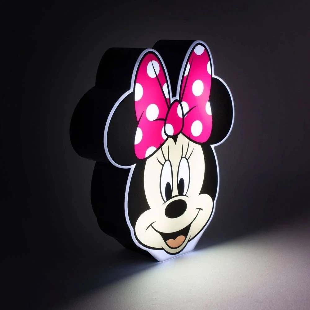 Llambë tavoline Paladone Disney Minnie Box Light, 3x AAA, e licencuar, e kuqe/zezë