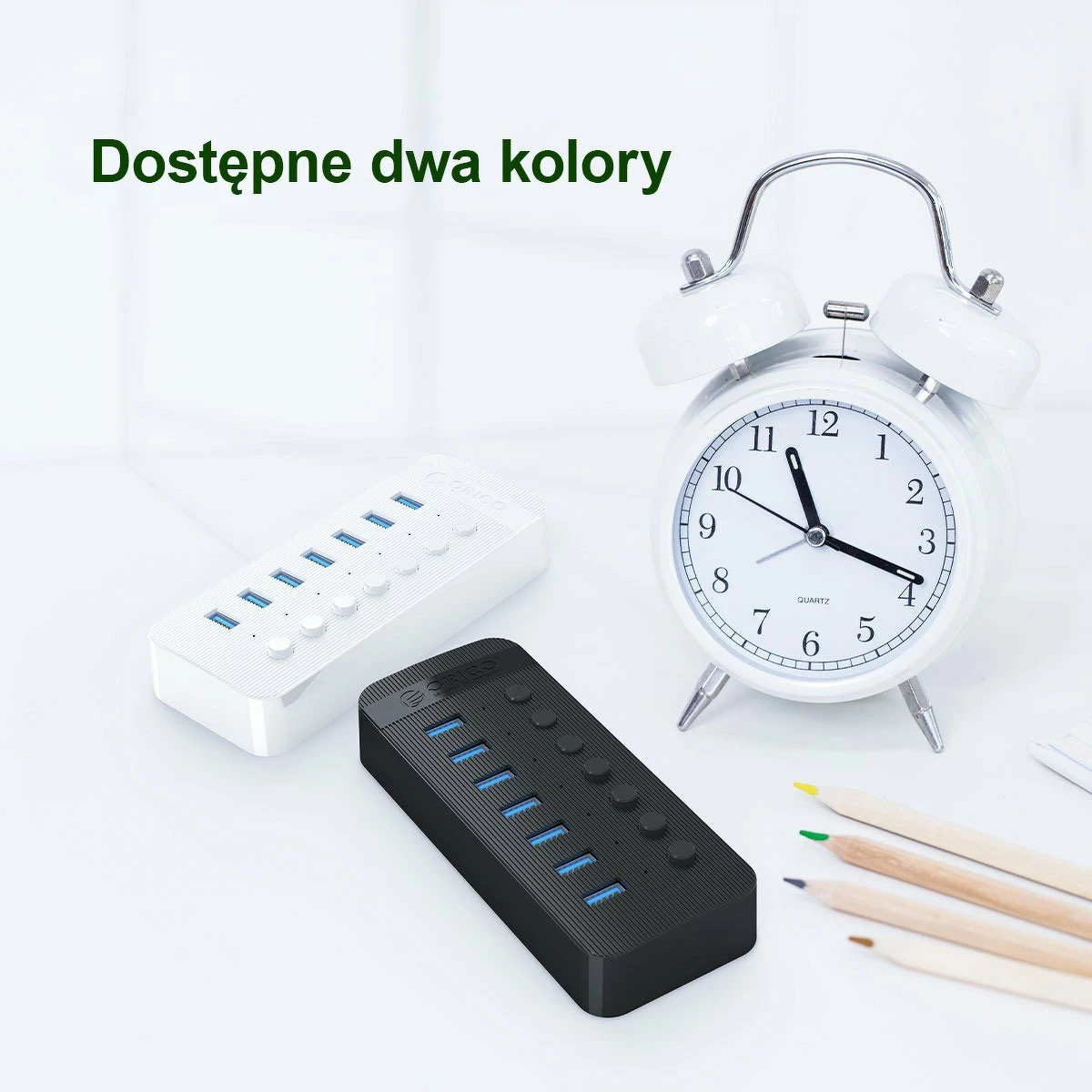 USB hub Orico CT2U3-16AB-EU-BK-BP 16x USB-A 3.2 Gen1 5 Gbps, aktiv, zi