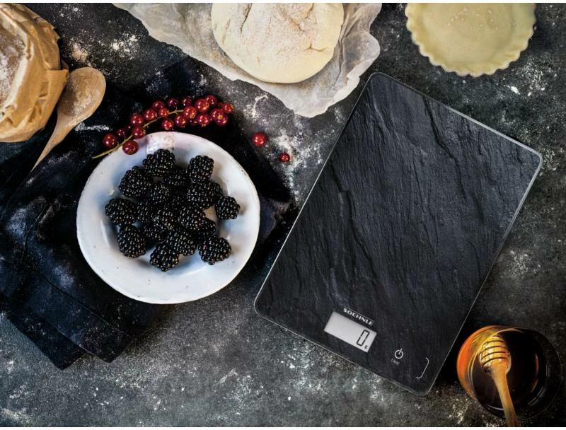 Peshore kuzhine, Soehnle, Page Compact 300 Slate 61515, kapacitet 5 kg, ndarje 1 g, ekran LCD 12 mm, e zezë