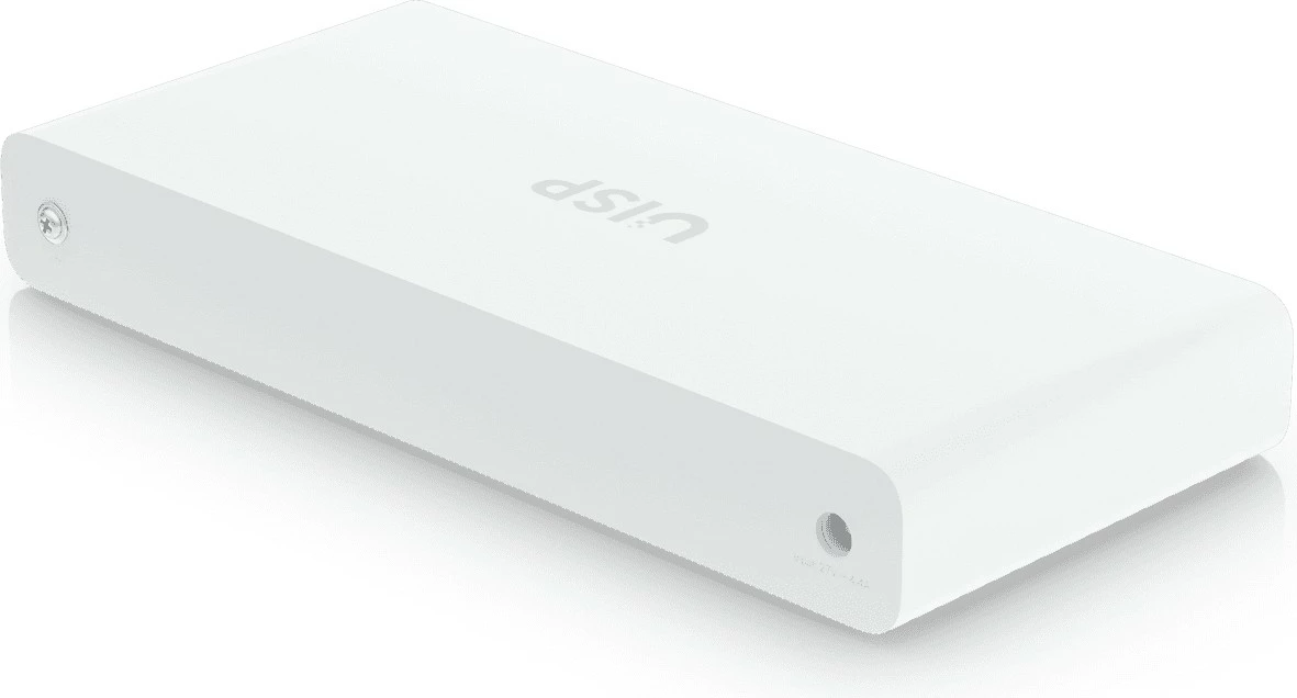 Switch Ubiquiti UISP-S PoE, 8 porta, Gigabit, e bardhë