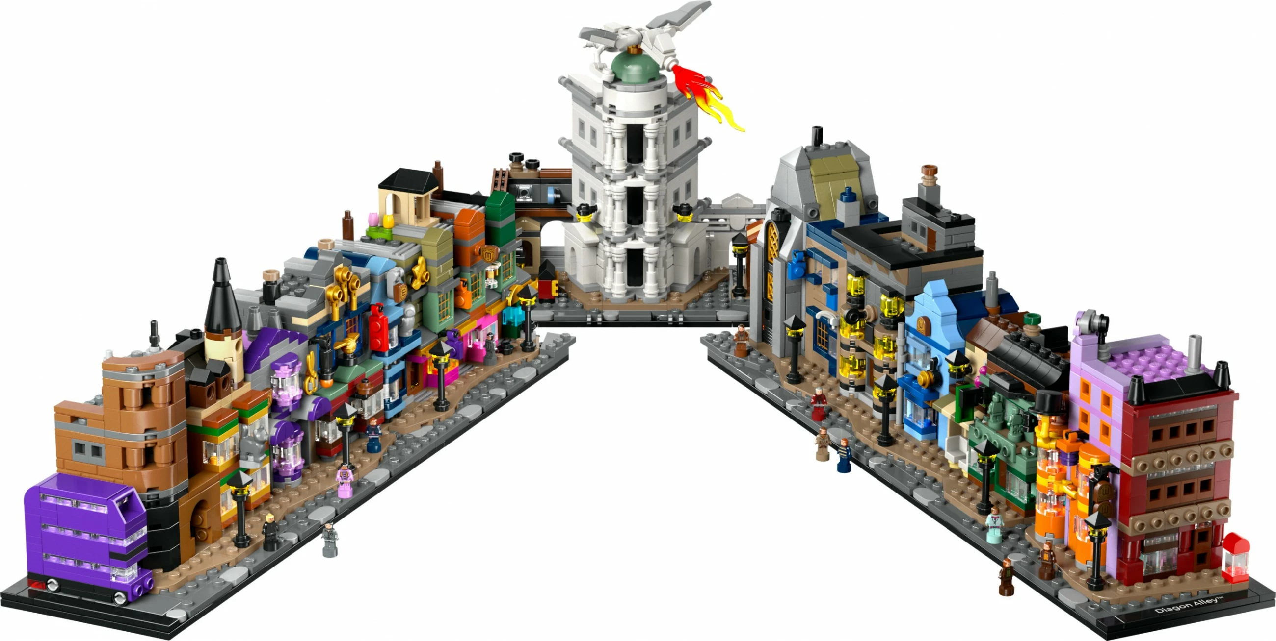 Set ndërtimi LEGO Harry Potter Die Zauberläden der Winkelgasse, shumëngjyrësh