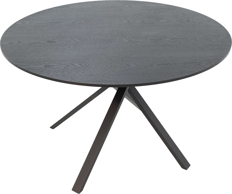 Tavolinë ngrënieje Cerco, MDF, e zezë, 120x75cm